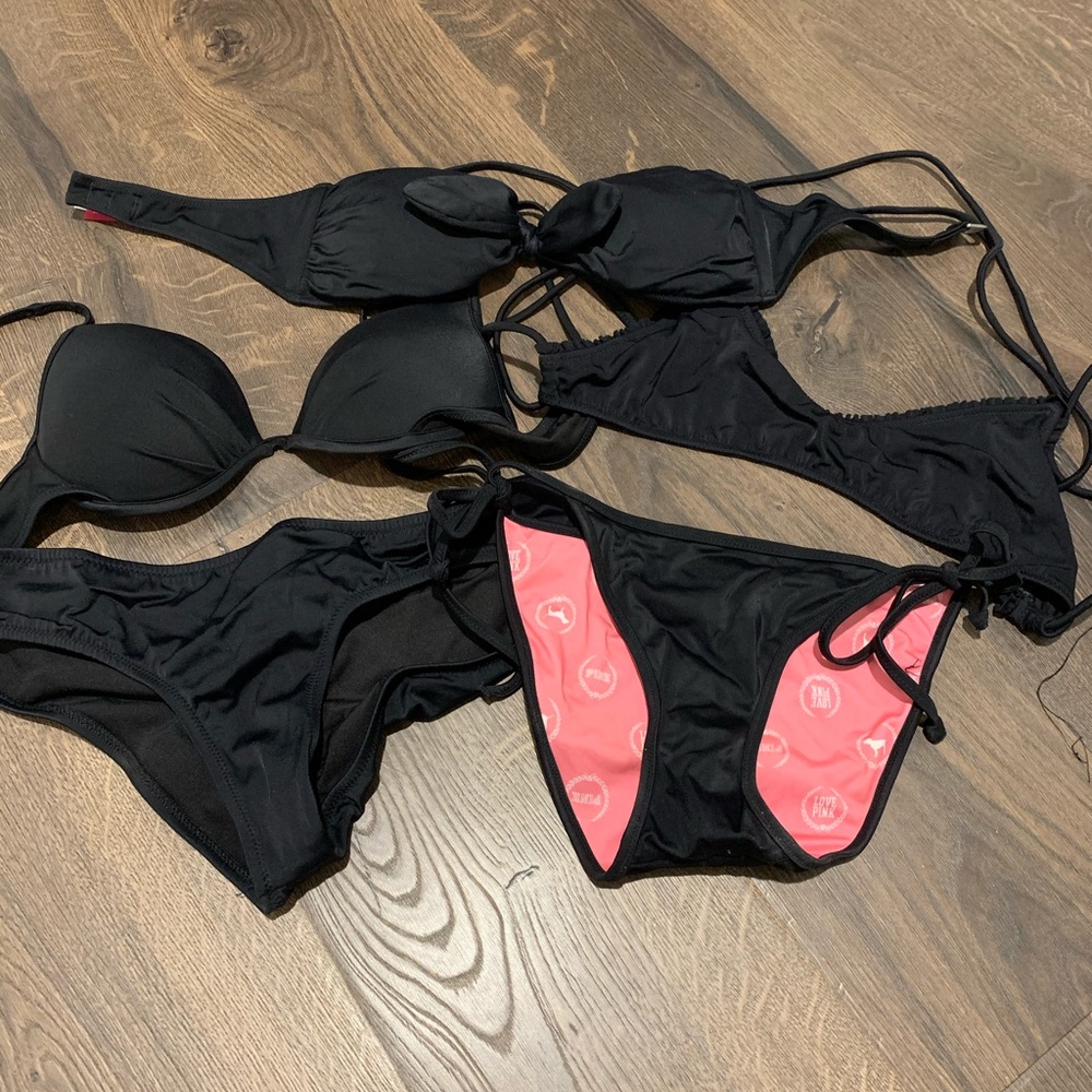 Lot of VS black bikinis
